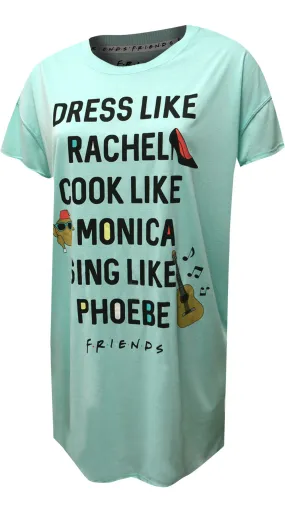 Friends the TV Series Dress Like Rachel Super Soft Nightshirt