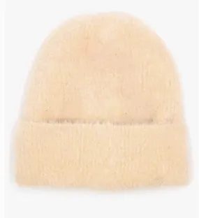 Fuzzy Solid Beanie