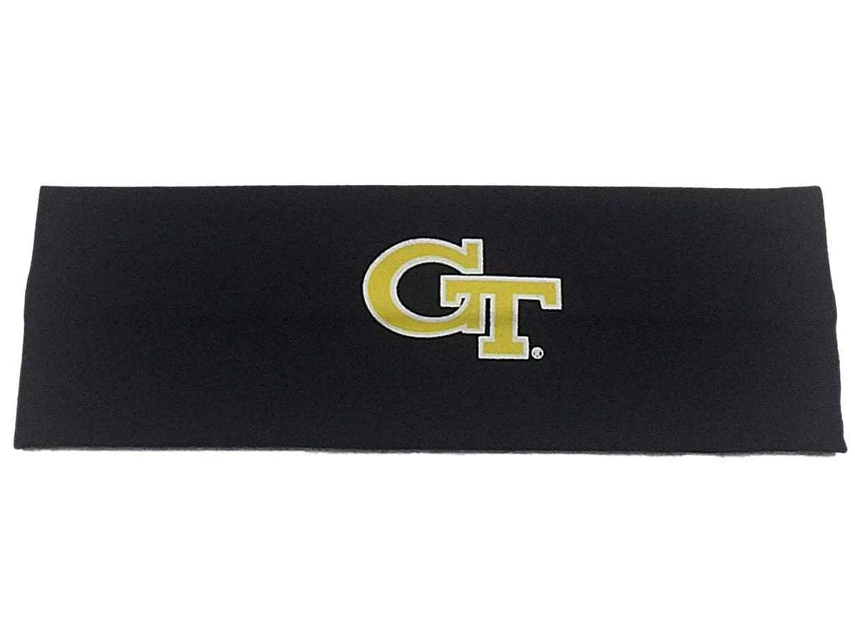 Georgia Tech Yellow Jackets Top of the World Navy & Pink 2 Pack Yoga Headbands