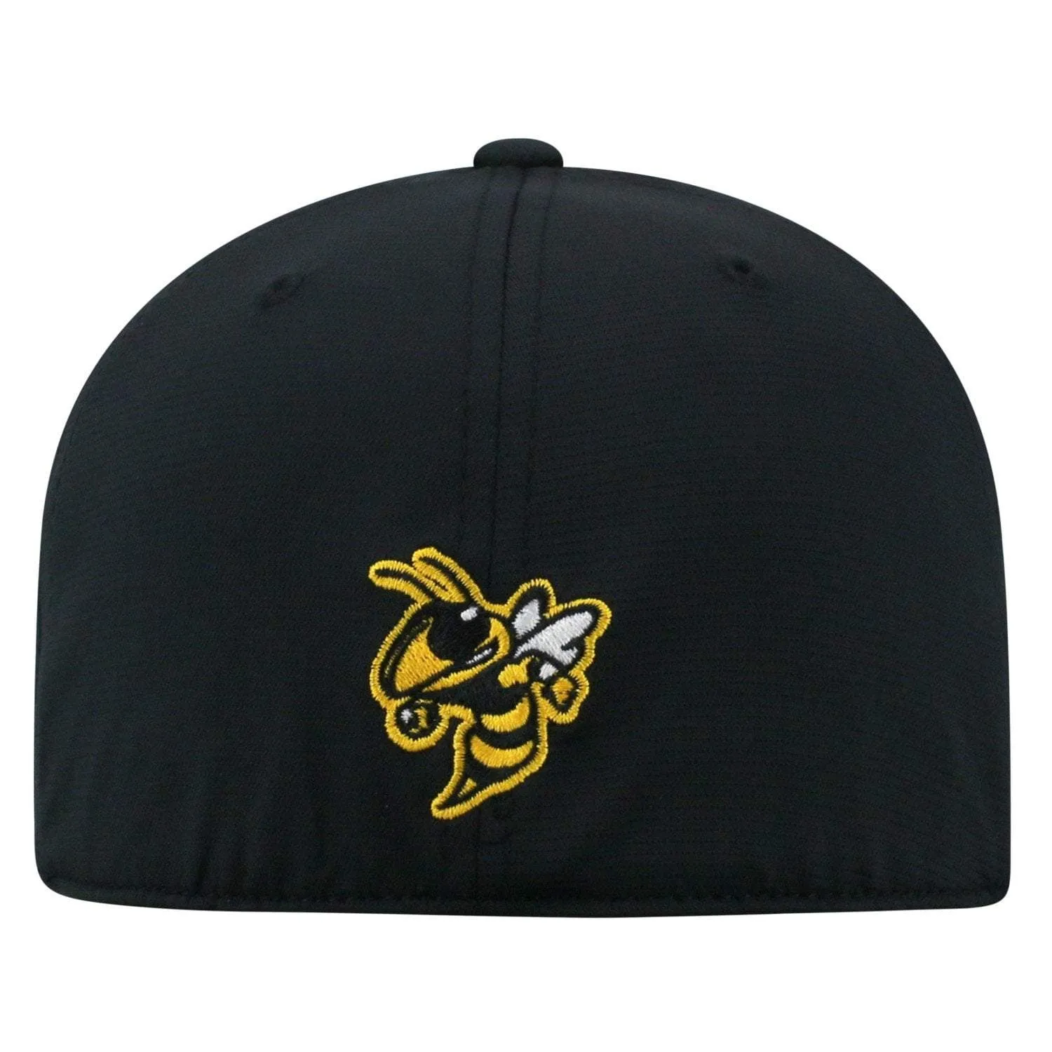 Georgia Tech Yellow Jackets TOW Black "Dazed" Structured Flexfit Hat Cap