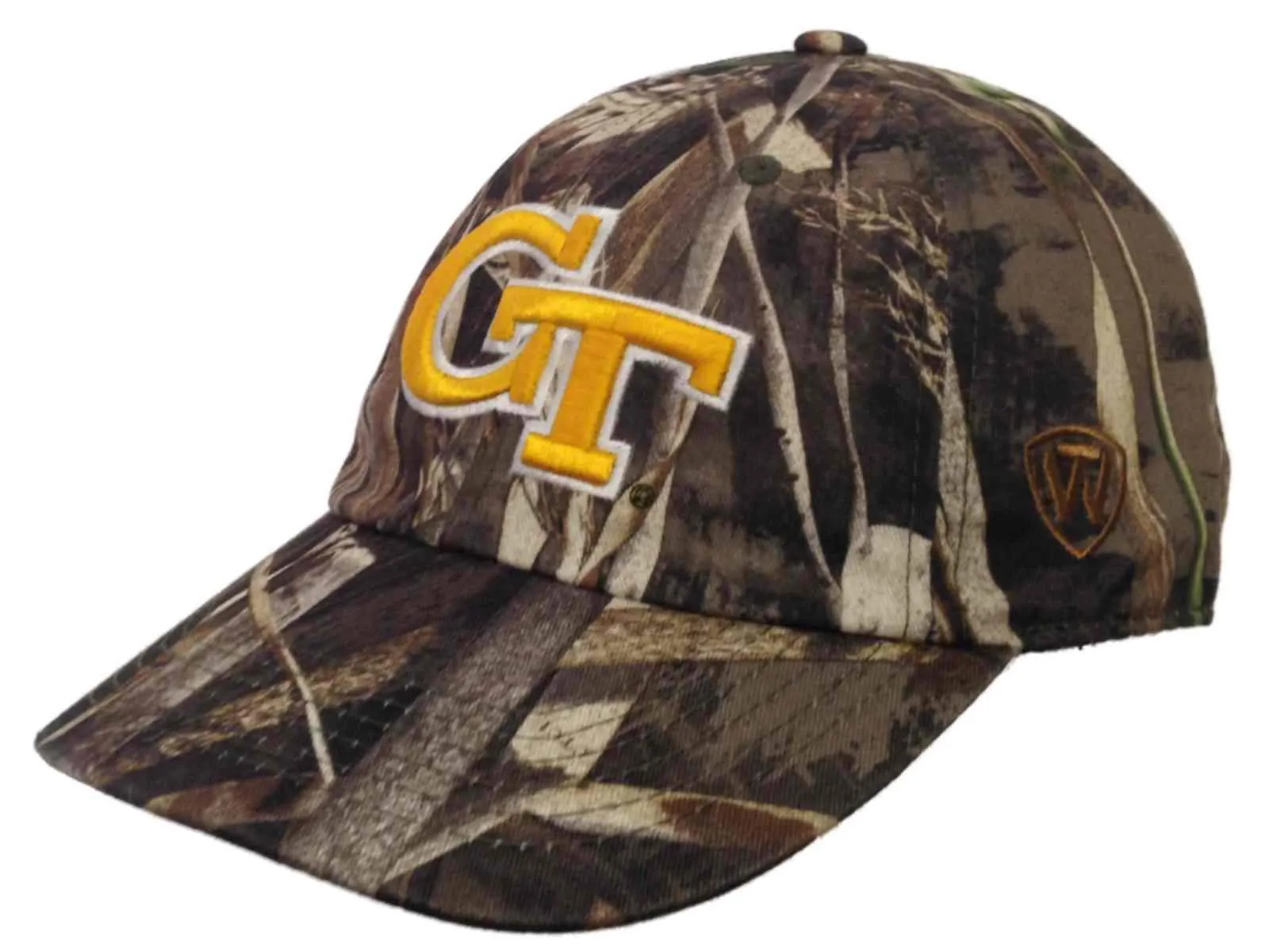 Georgia Tech Yellow Jackets TOW Realtree Max-5 Camo Crew Adjustable Hat Cap