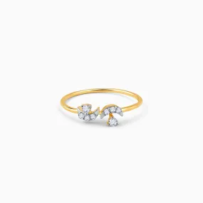 Gold Nima Diamond Ring