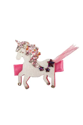 Great Pretenders - Boutique Tassy Tail Unicorn Hair Clip