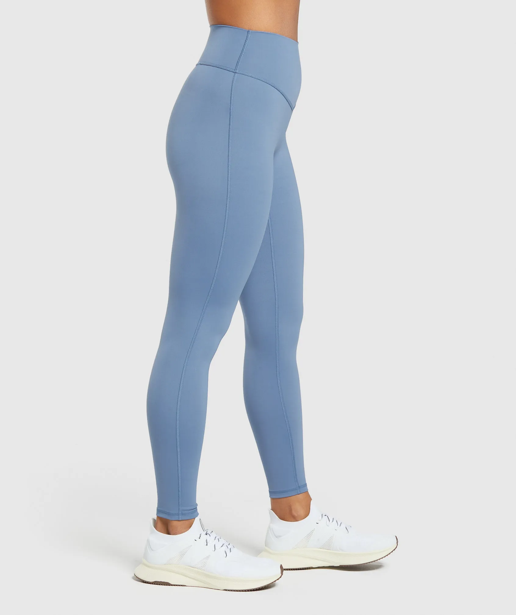 Gymshark Elevate Leggings - Faded Blue