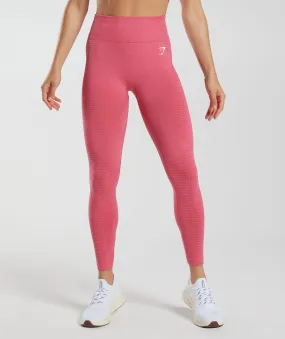 Gymshark Vital Seamless 2.0 Leggings - Bright Fuchsia Marl