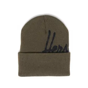 Herschel Elmer Script Ribbed Beanie Toque