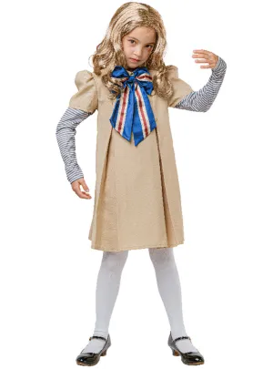 Horror Movie Doll Megan Girls Halloween Costume