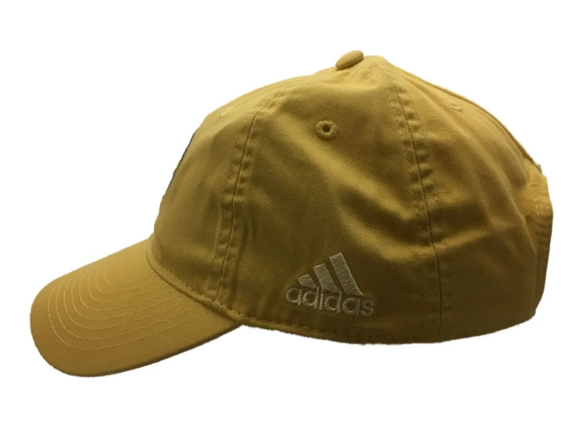 Indiana Pacers Adidas Pastel Yellow Adj. Relaxed Strapback Baseball Hat Cap