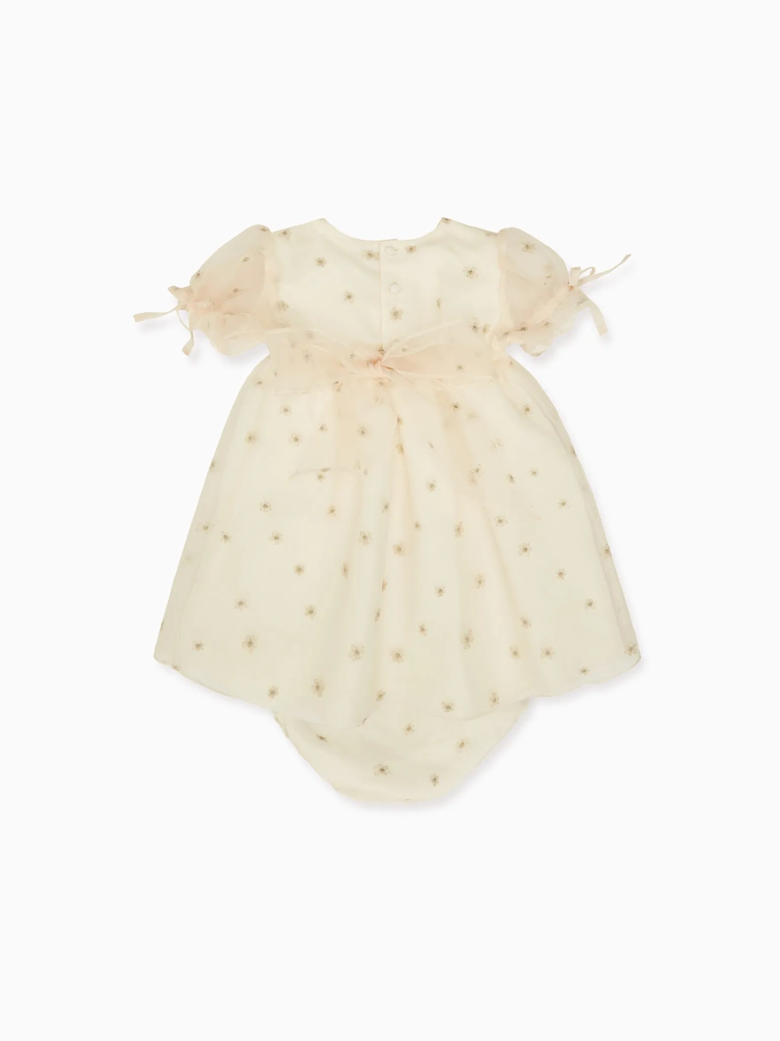 Ivory Gardenia Ceremony Baby Girl Set