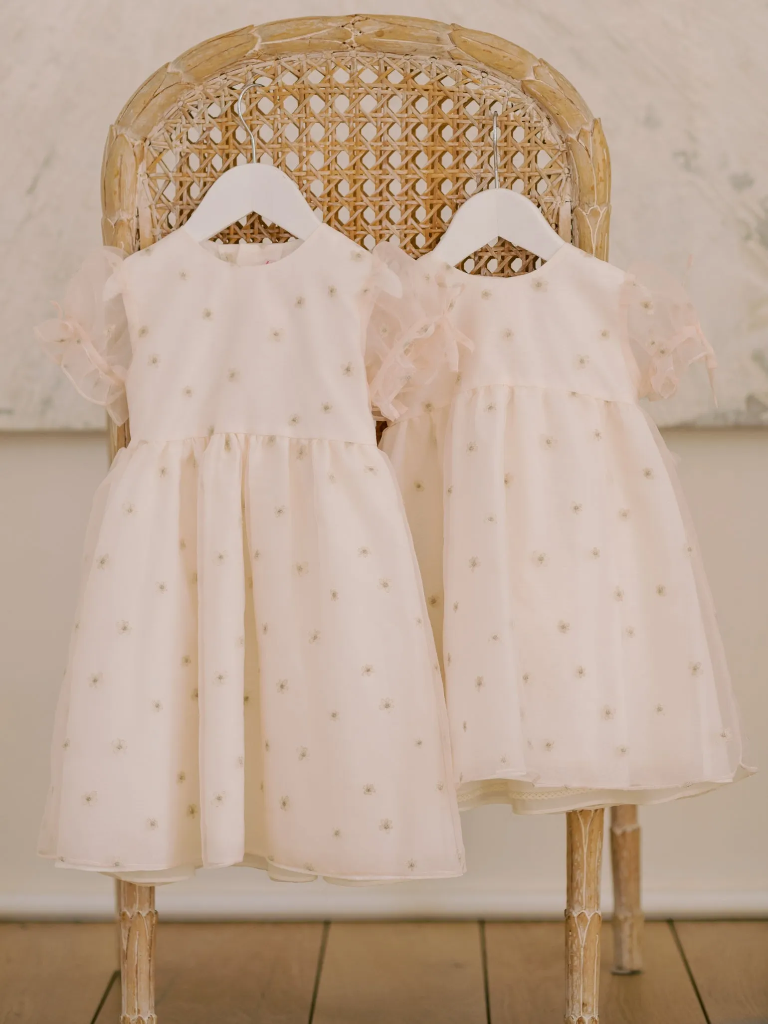 Ivory Gardenia Ceremony Baby Girl Set