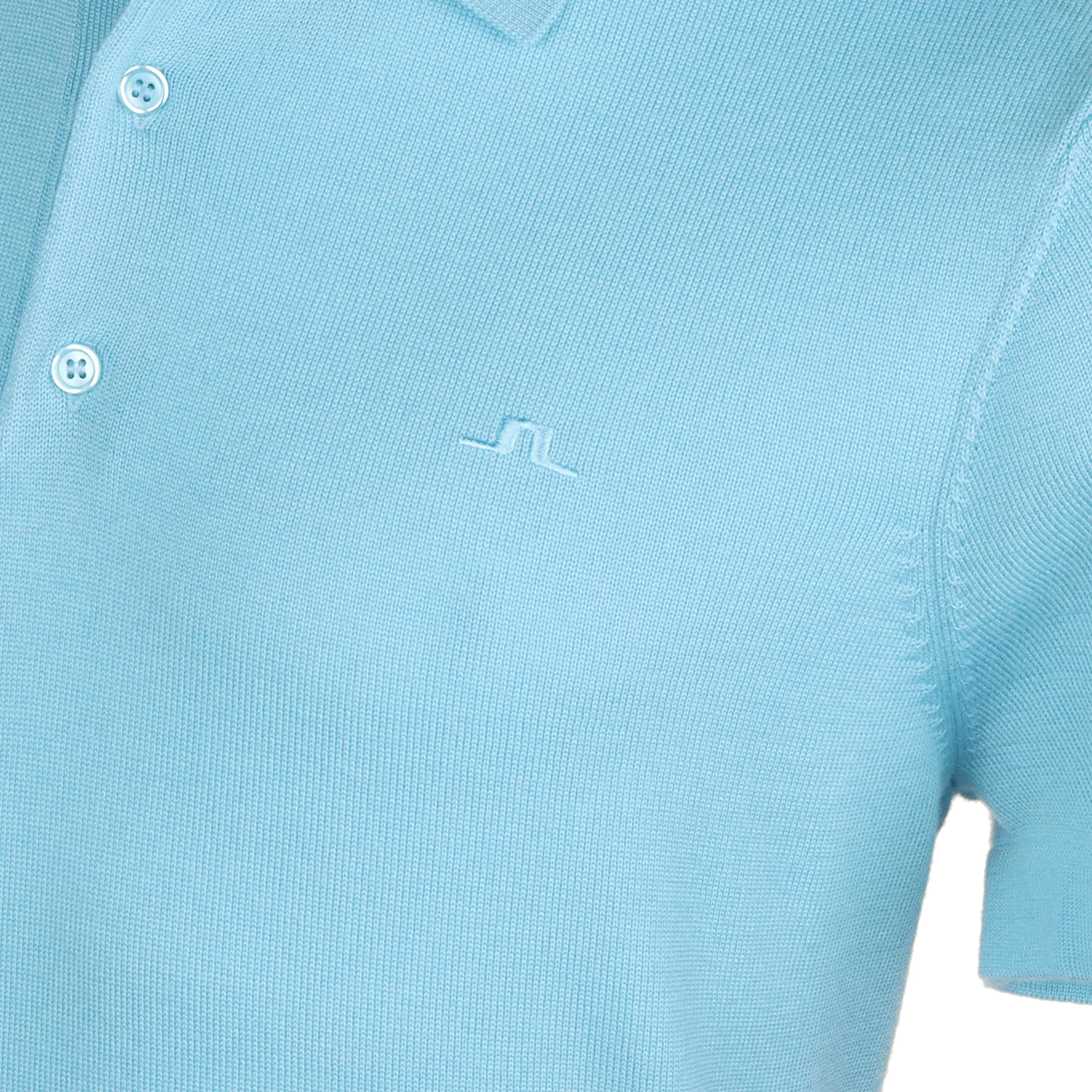 J.Lindeberg Golf Lear Knitted Polo Shirt SS24