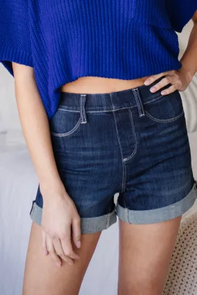 Judy Blue Layla High Waisted Pull On Shorts