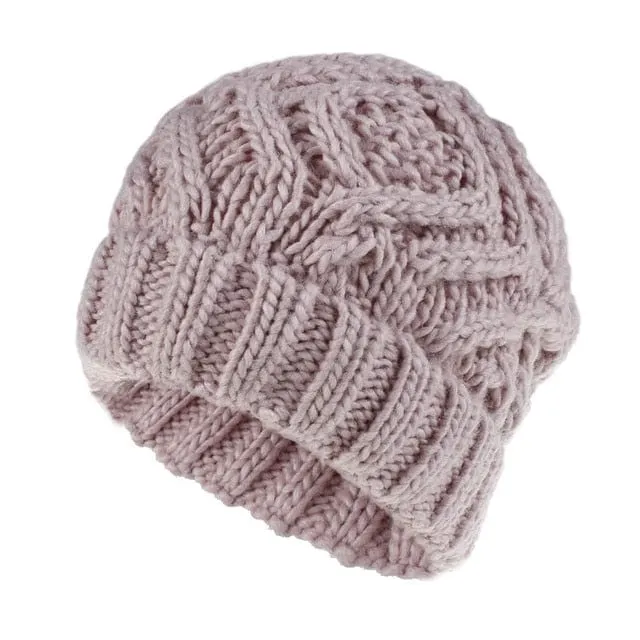 Knit Wool Beanie