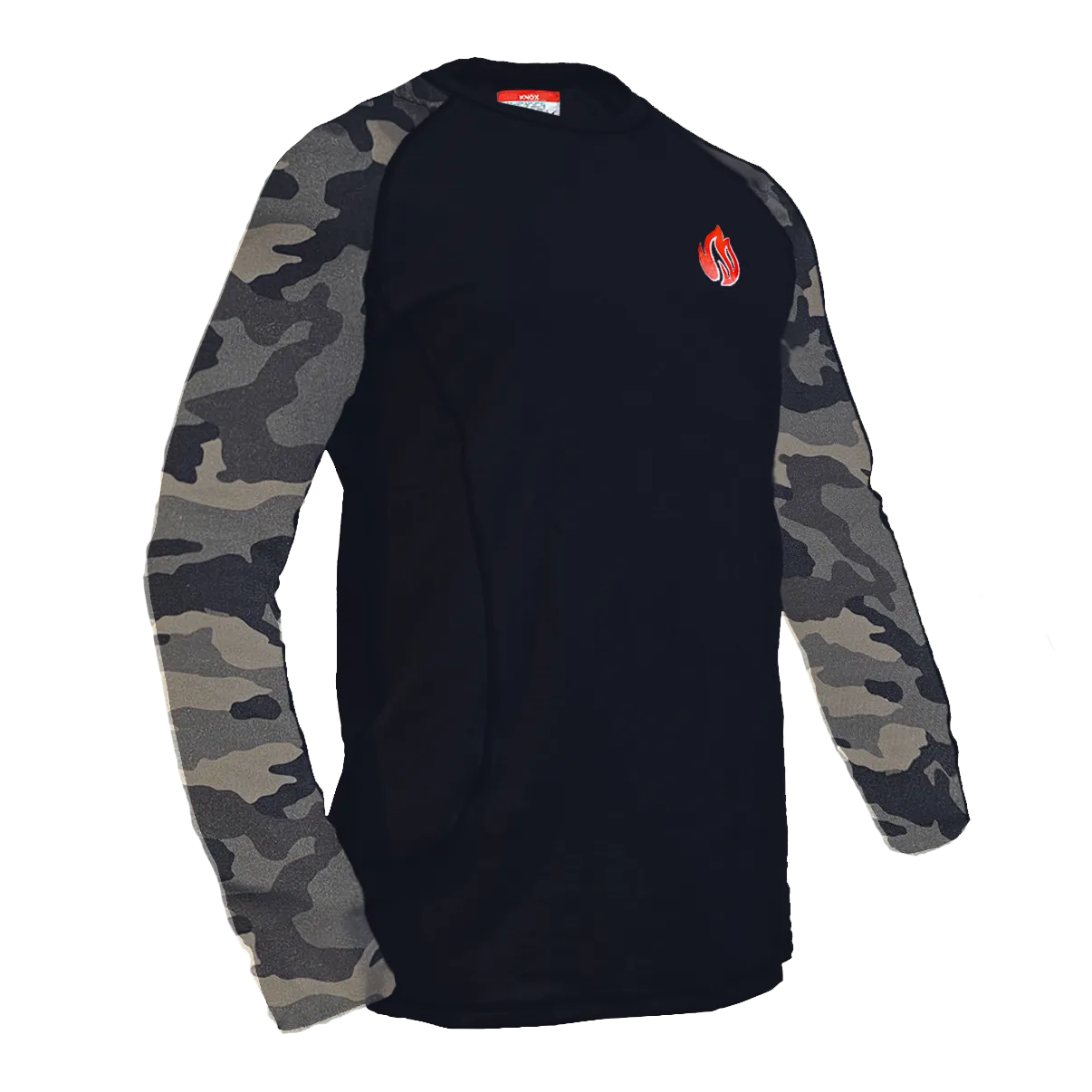 Knox FR Long Sleeve Crew Shirt - Camo