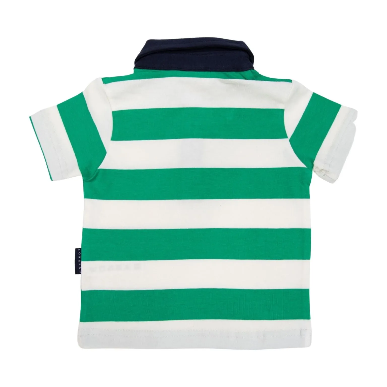 Korango - Bold Stripe Polo - Green