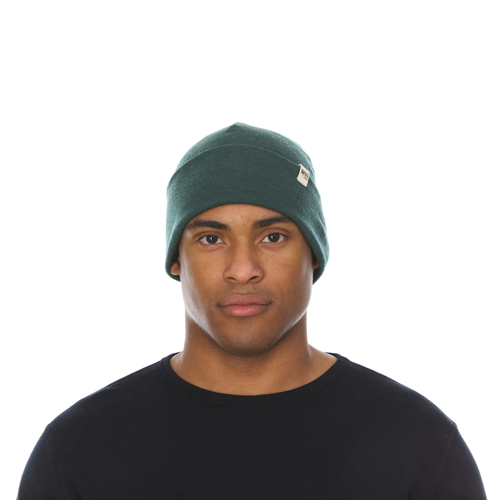 Lightweight - Ridge Cuff Beanie 100% Merino Wool