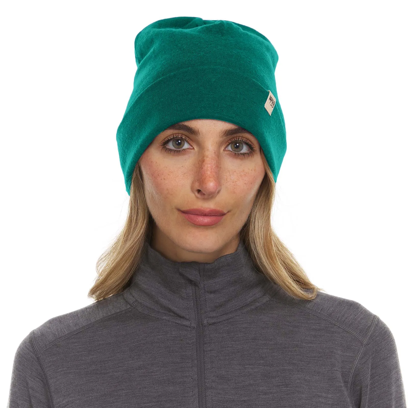 Lightweight - Ridge Cuff Beanie 100% Merino Wool