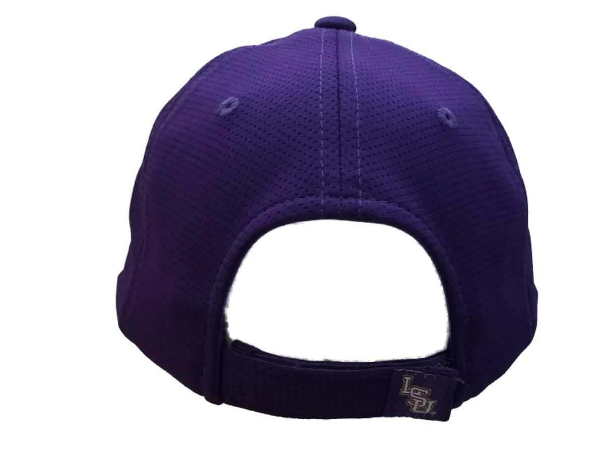 LSU Tigers TOW Purple & Yellow "So Clean" Structured Adjustable Strap Hat Cap