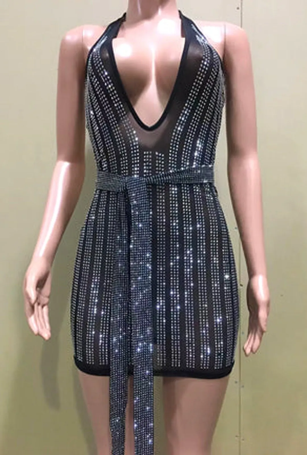 MAZZY - SPARKLING MINI DRESS