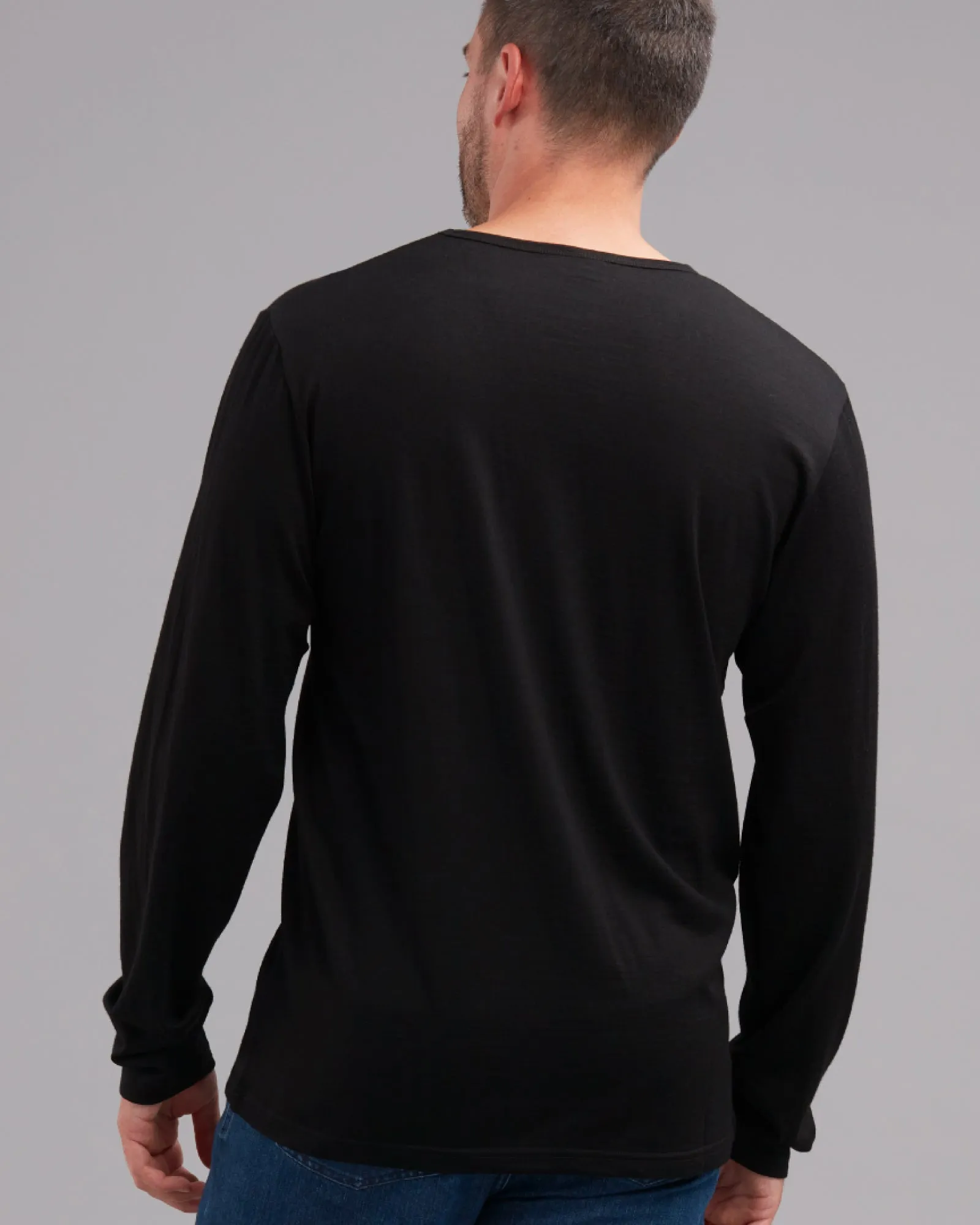 MERINO LONG SLEEVED CREW SHIRT