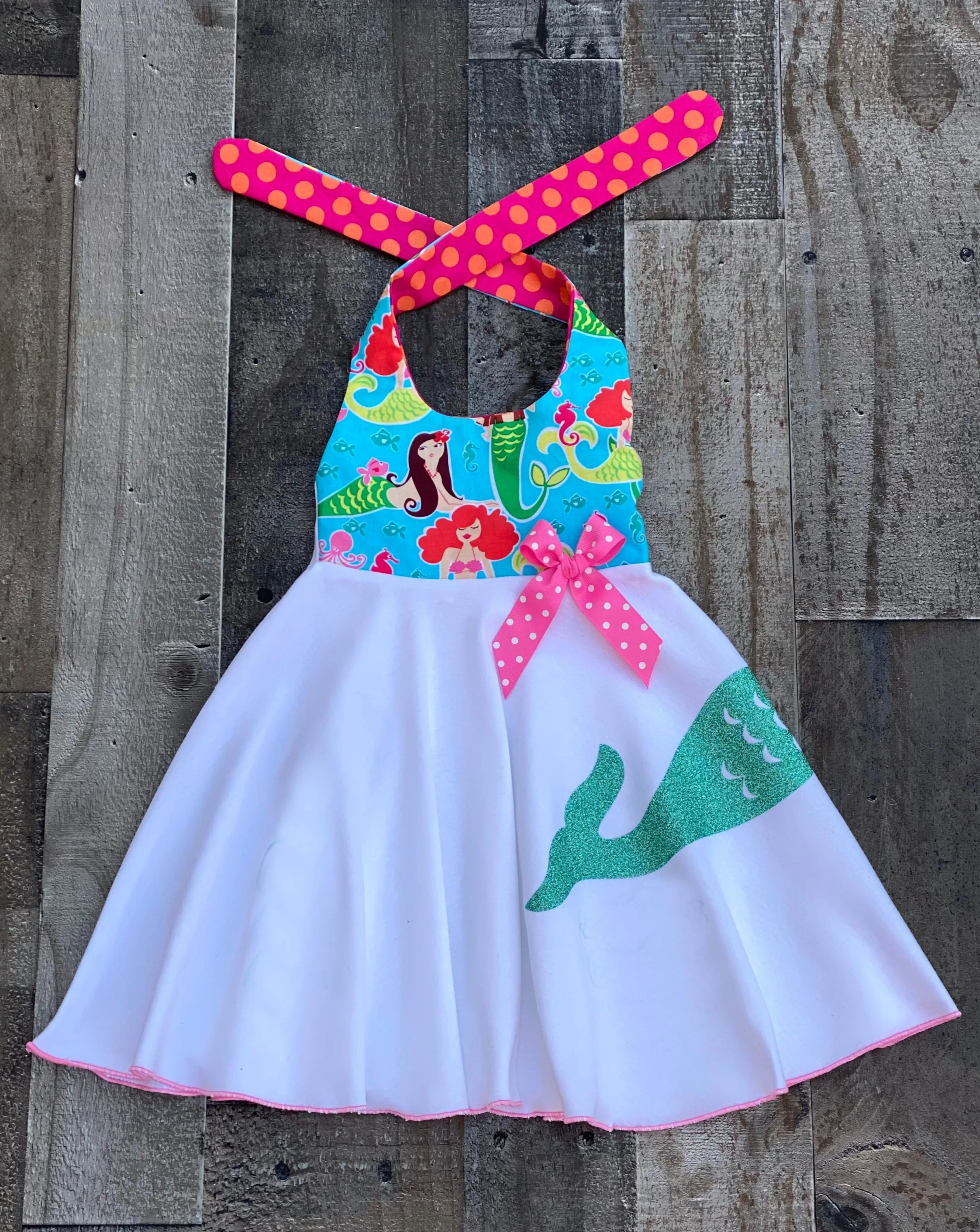 Mermaid Tail Halter Dress