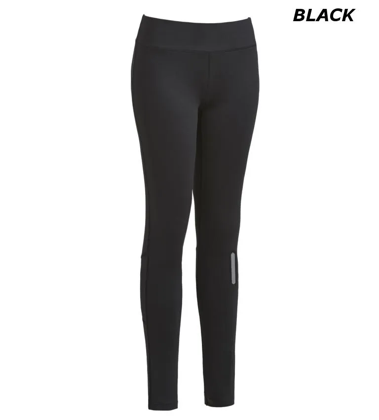 Mid-Rise Zip Pocket Full Length Leggings