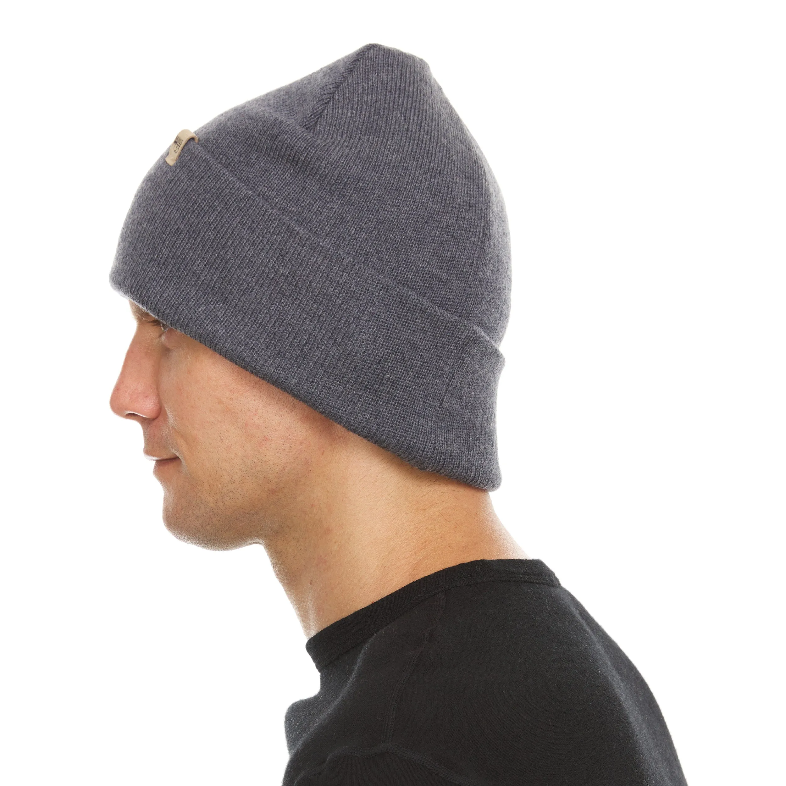 Midweight - Everyday Knit Cuff Beanie 100% Merino Wool