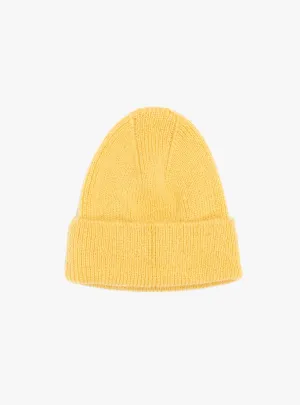 Mohair Beanie Yellow