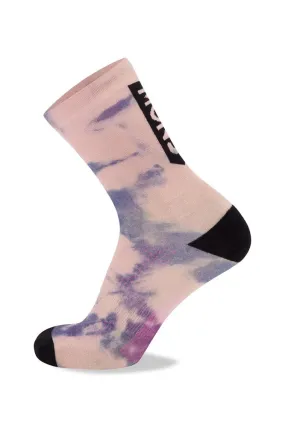 Mons Atlas Crew Sock Digital Denim Tie Dye