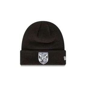 New Era 2024 Canterbury Bulldogs Waffle Knitted Beanie