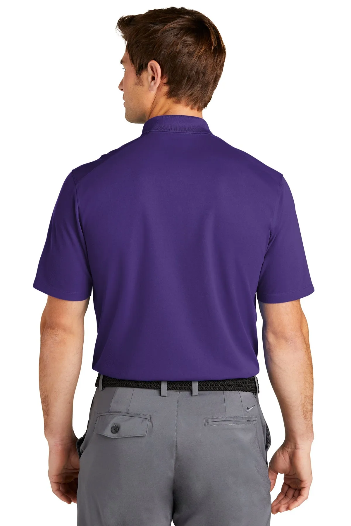 Nike Dri-FIT Micro Pique Customized Polos, Court Purple