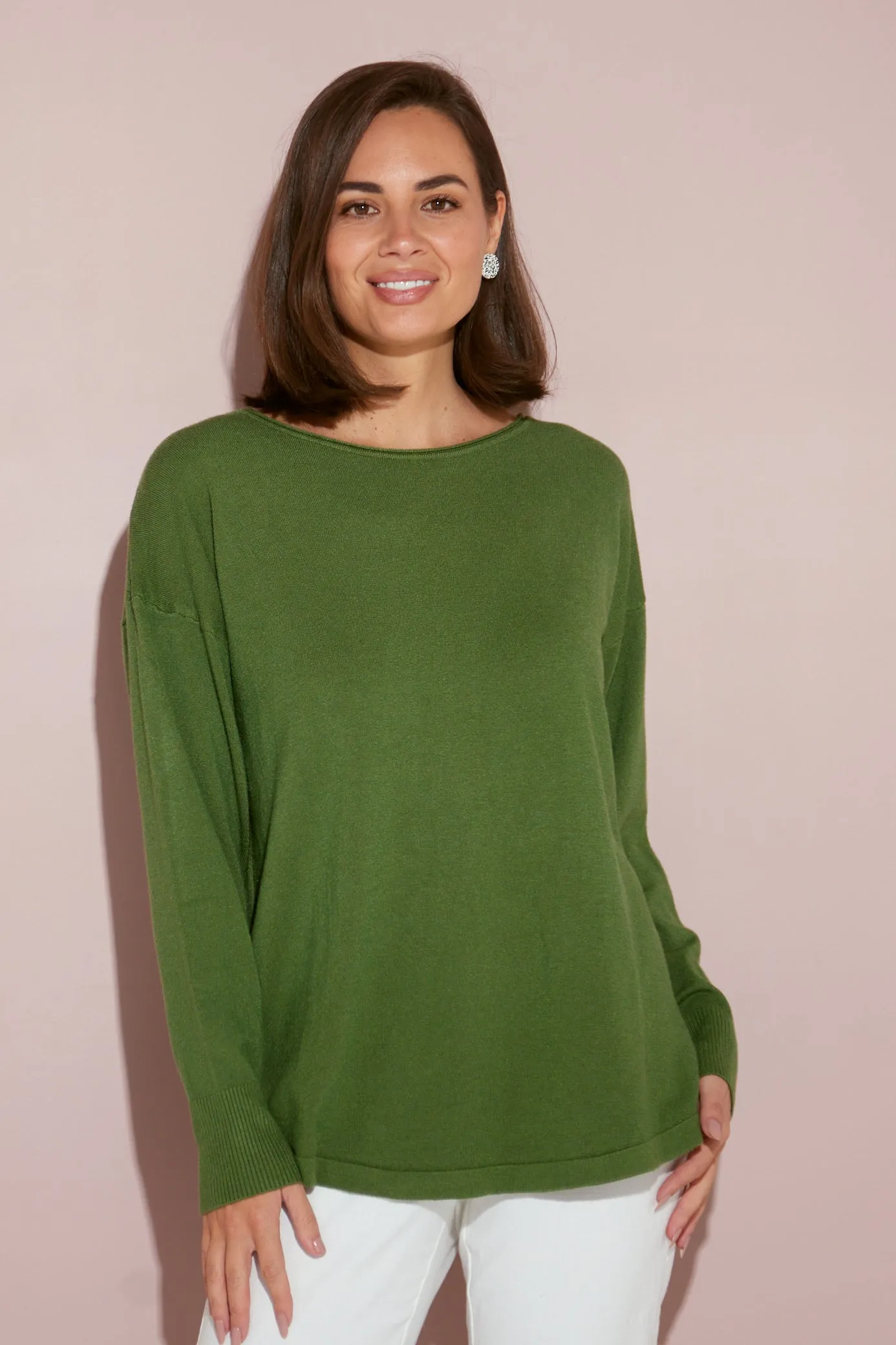 Nola Knit Jumper - Green