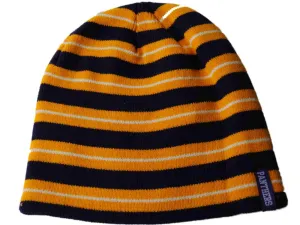 Northern Iowa Panthers The Game Purple Yellow and White Striped Beanie Hat Cap