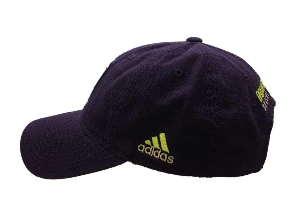 Orlando City SC Adidas Purple Neon Logo Relaxed Slouch Adj Strapback Hat Cap