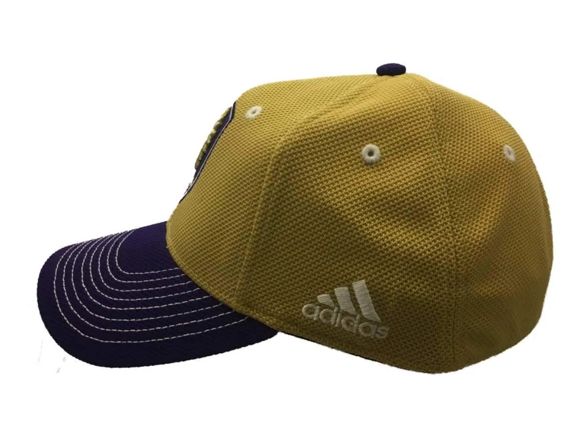 Orlando City SC Adidas SuperFlex Yellow Purple Structured Baseball Hat Cap (S/M)