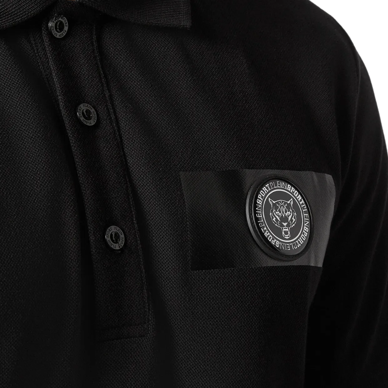 Plein Sport Black Classic Polo