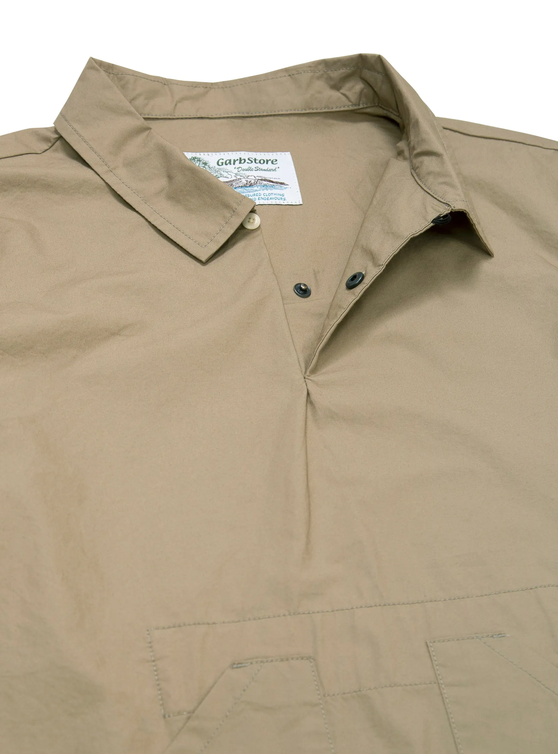 Popover Work Shirt Tan