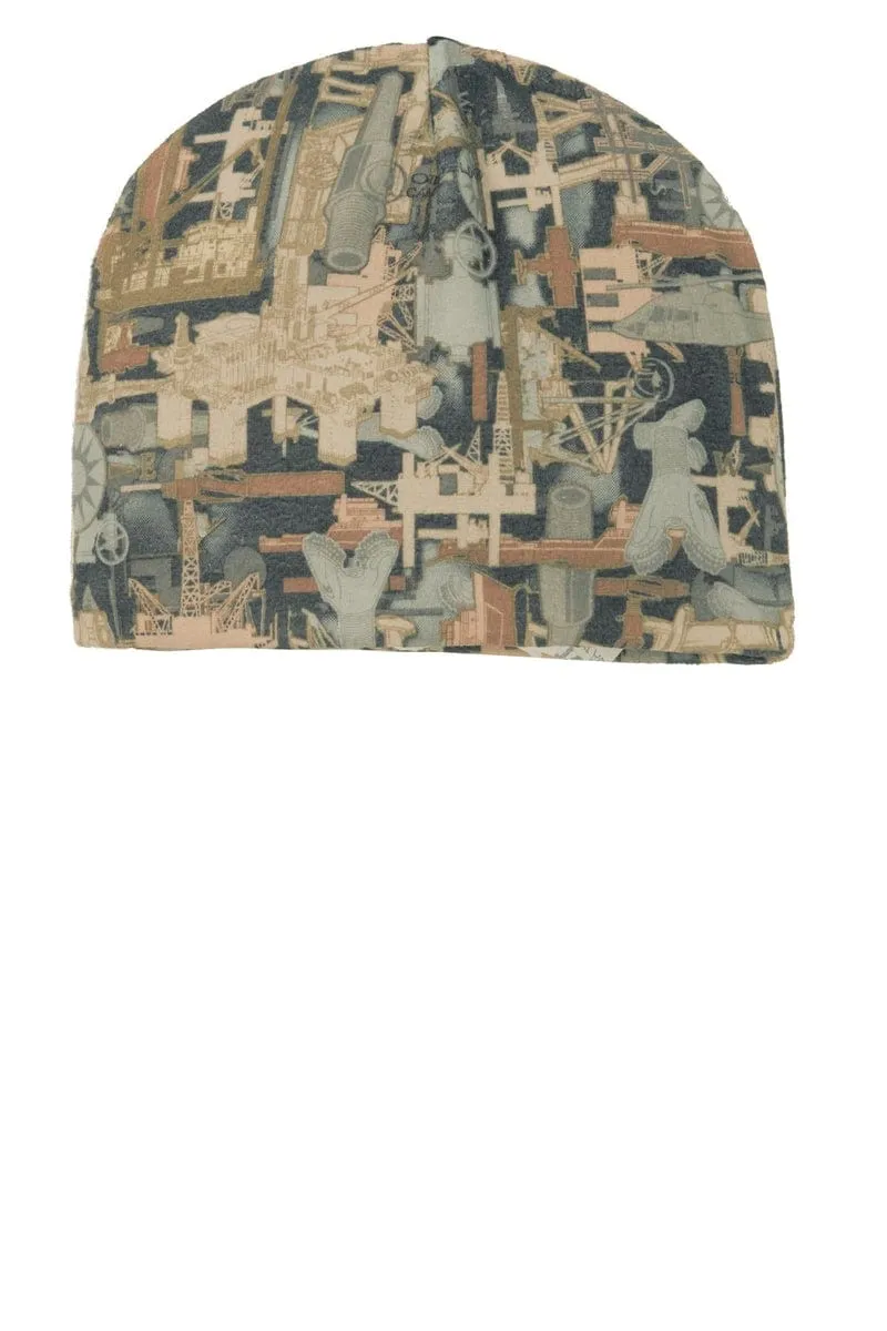 Port Authority® Camouflage Fleece Beanie. C901