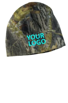 Port Authority Camouflage Fleece Custom Beanies, Mossy Oak/ New Break-Up