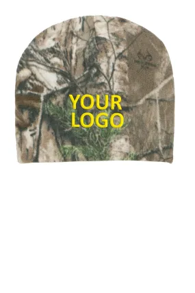 Port Authority Camouflage Fleece Custom Beanies, Realtree Xtra