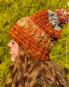 PUMPKIN SPICE WINTER HAT