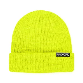 Rad Space Beanie - Safety Yellow