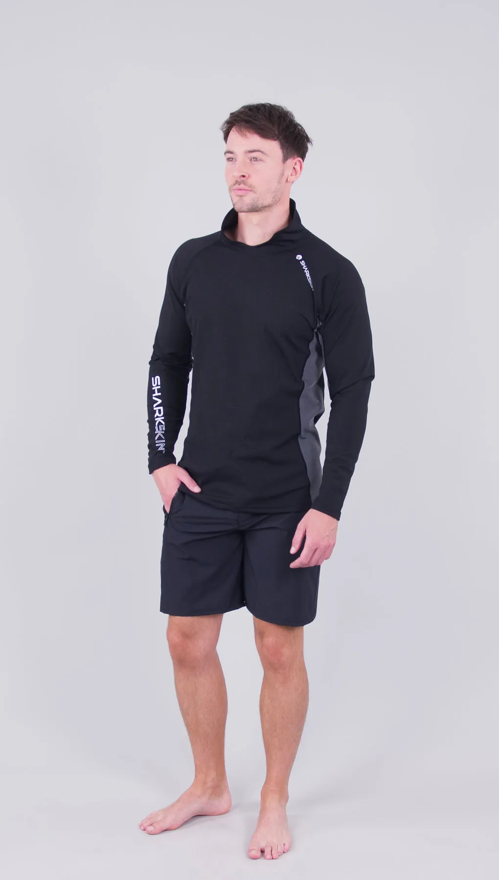 Rapid Dry Rashie - Long Sleeve with Collar