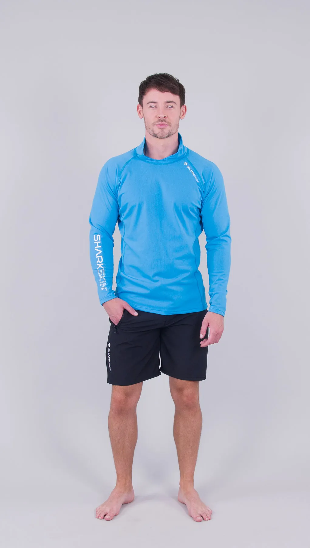 Rapid Dry Rashie - Long Sleeve with Collar