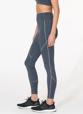 Reflective Stitch Legging, Heather Storm