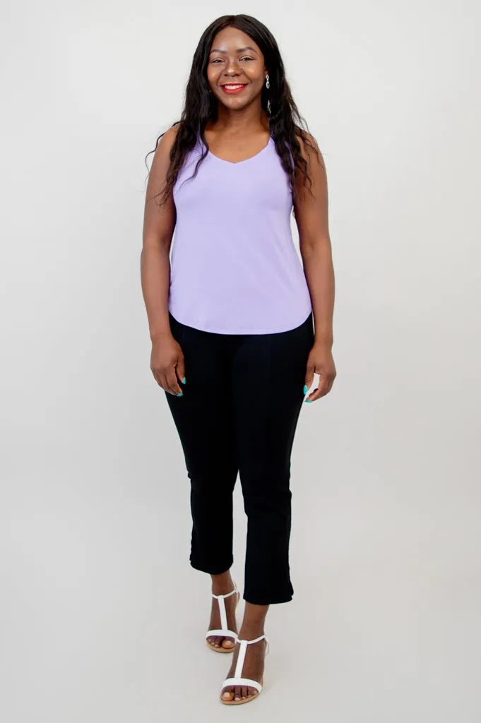 Ritzy Tank, Lavender, Bamboo