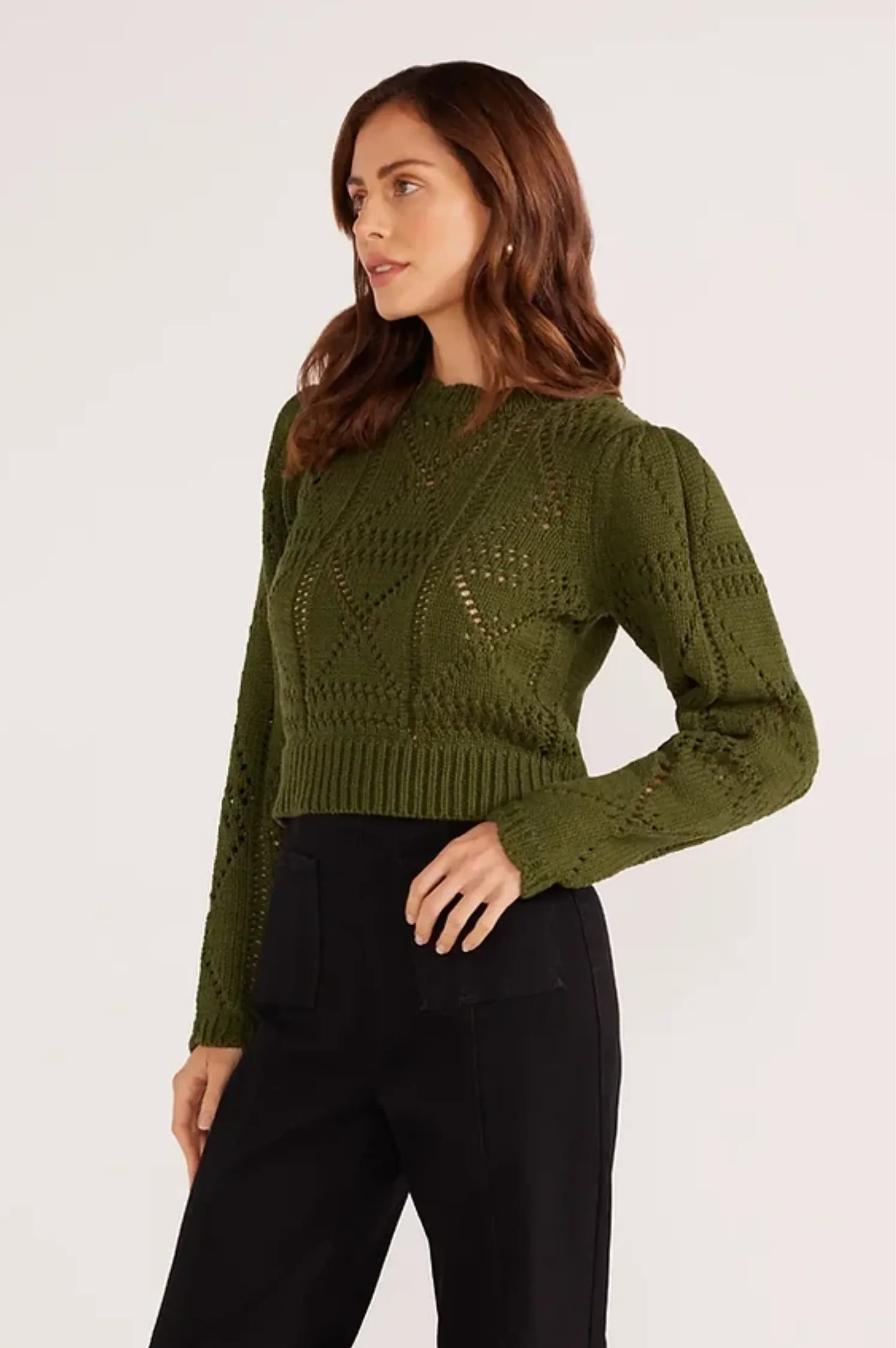 Sally Pointelle Knit Jumper