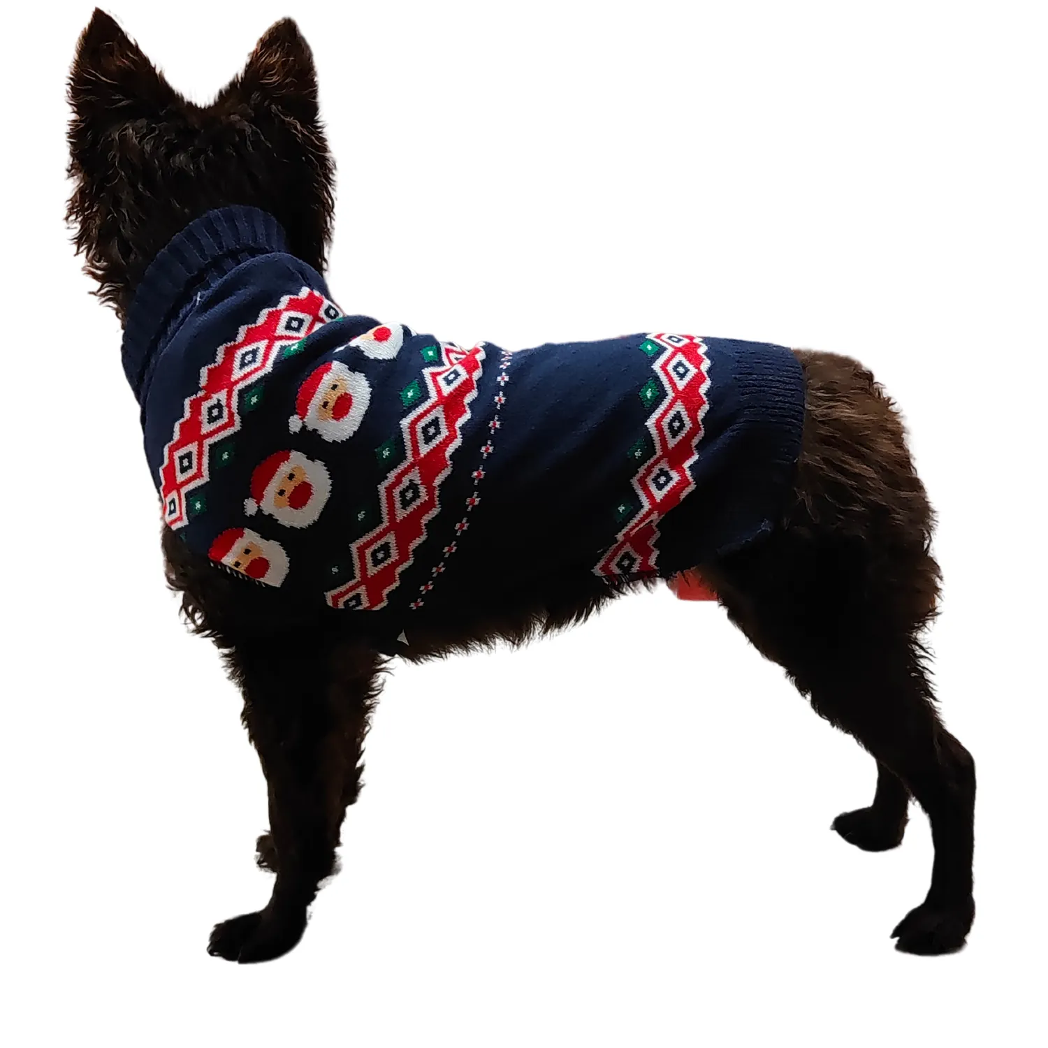 Santa Sweater | Christmas Dog Jumper by Happy Pet