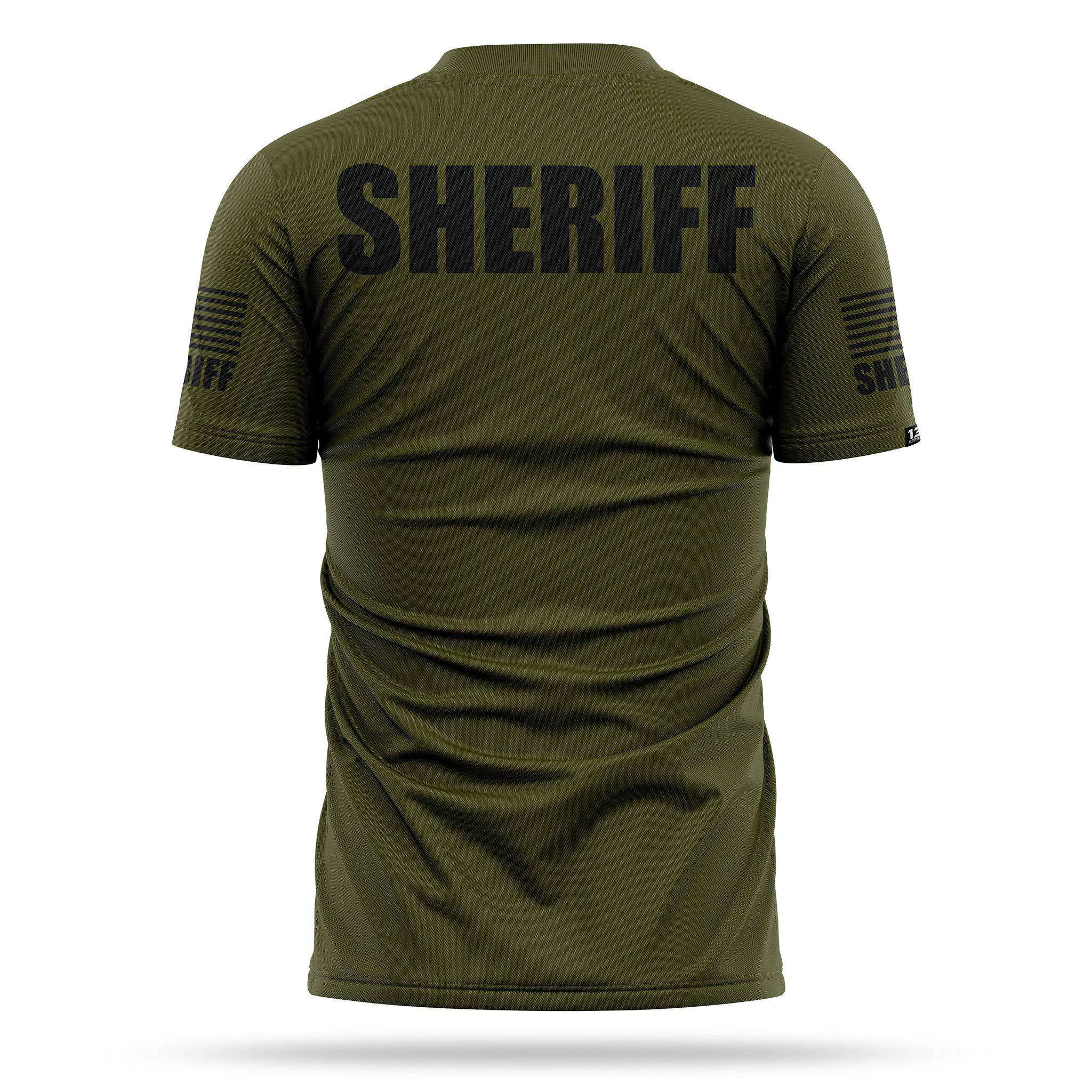 [SHERIFF] Men's Performance Shirt [GRN/BLK]