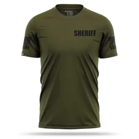 [SHERIFF] Men's Performance Shirt [GRN/BLK]